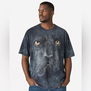 The Mountain Panther Graphic T-Shirt 2011 Vincent Hie Animal Tee Large Unisex